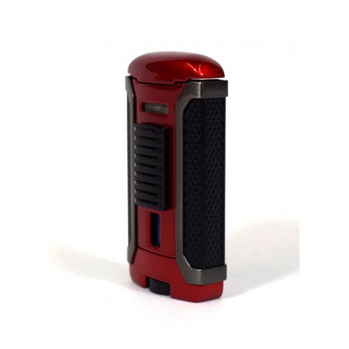 Colibri Apex - Single Jet Flame Lighter - Metallic Red